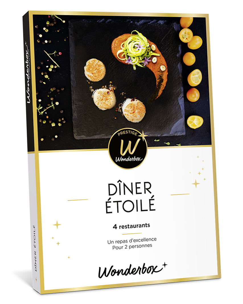 E-coffret WONDERBOX DINER ÉTOILÉ