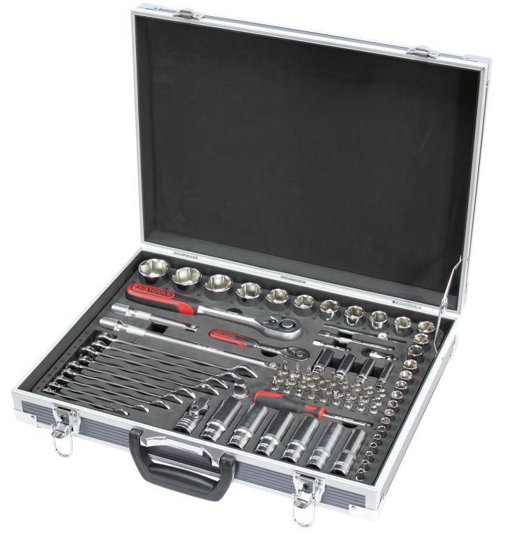 Coffret cliquets et douilles 1/2″