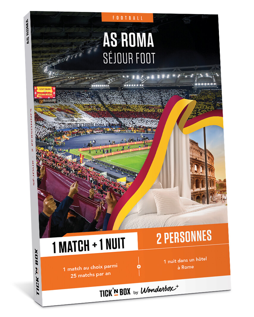 E-coffret AS ROMA SEJOUR