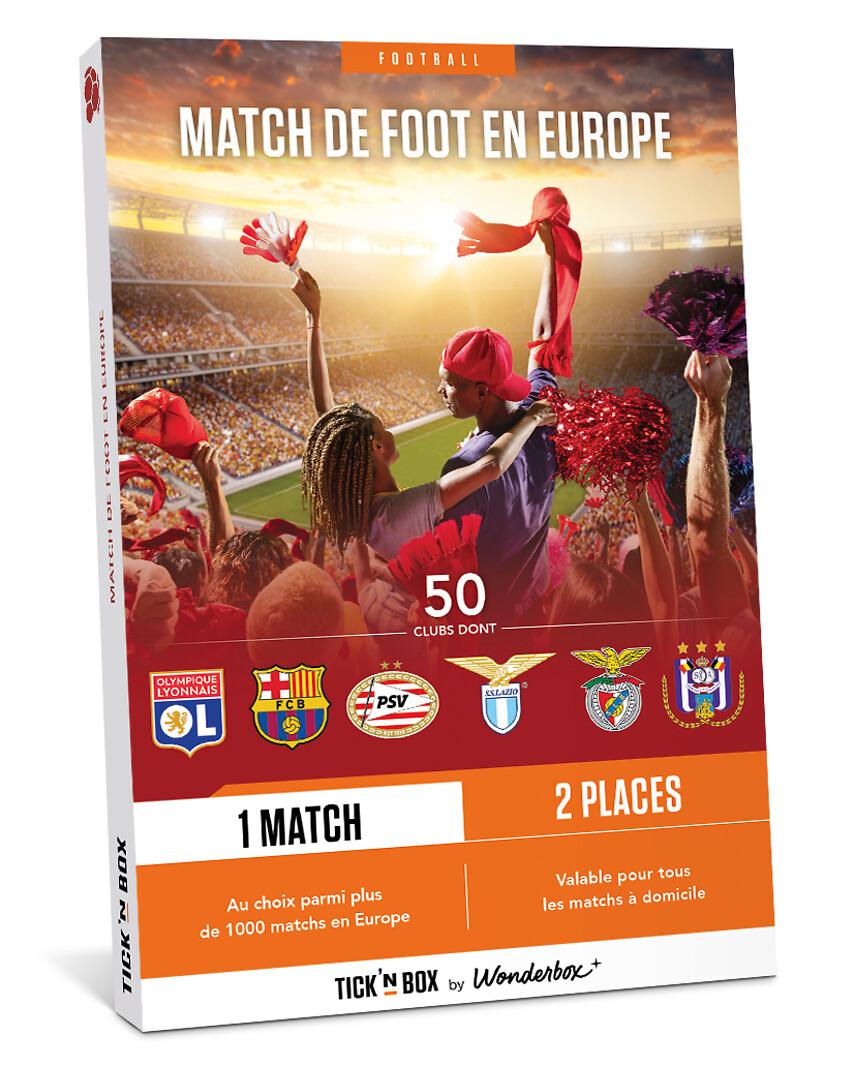 E-Coffret WONDERBOX 100% FOOT EUROPEEN