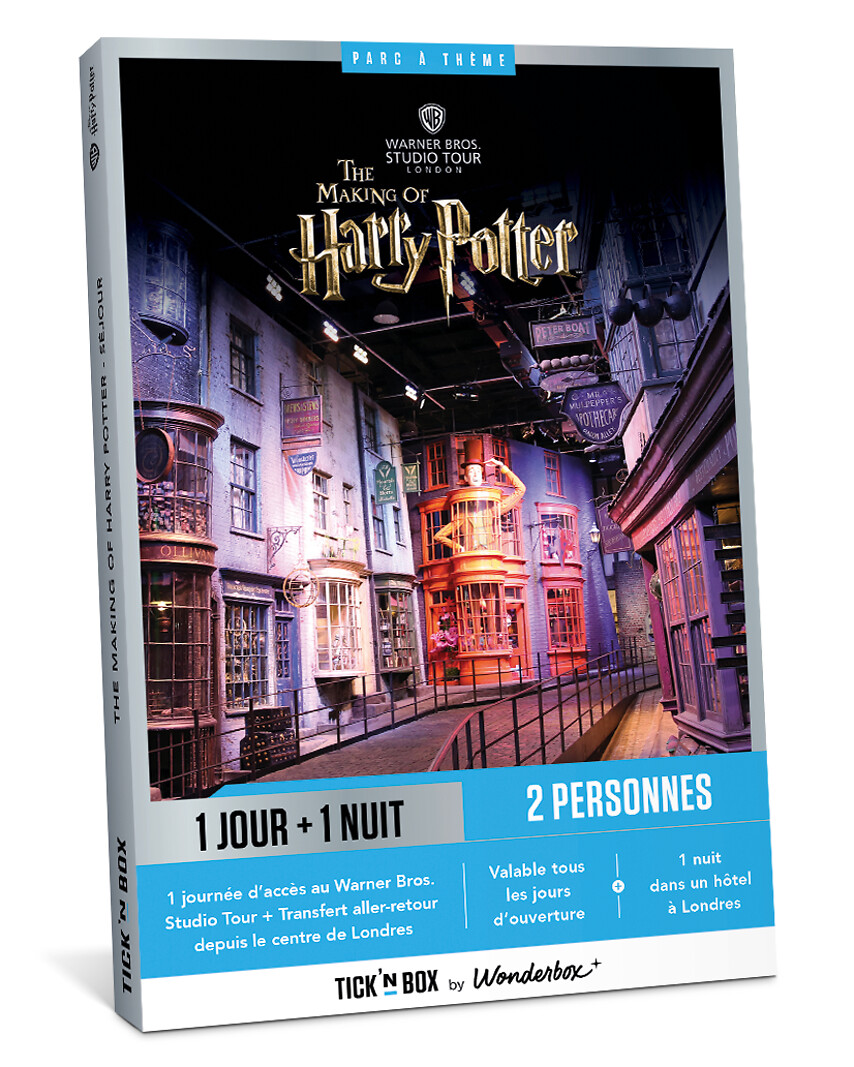E-COFFRET WONDERBOX HARRY POTTER STUDIO SEJOUR